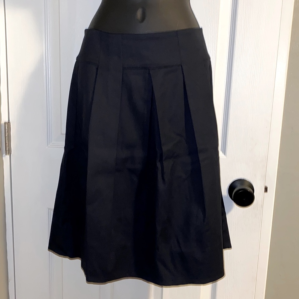 Vince A Line Pleated Skirt